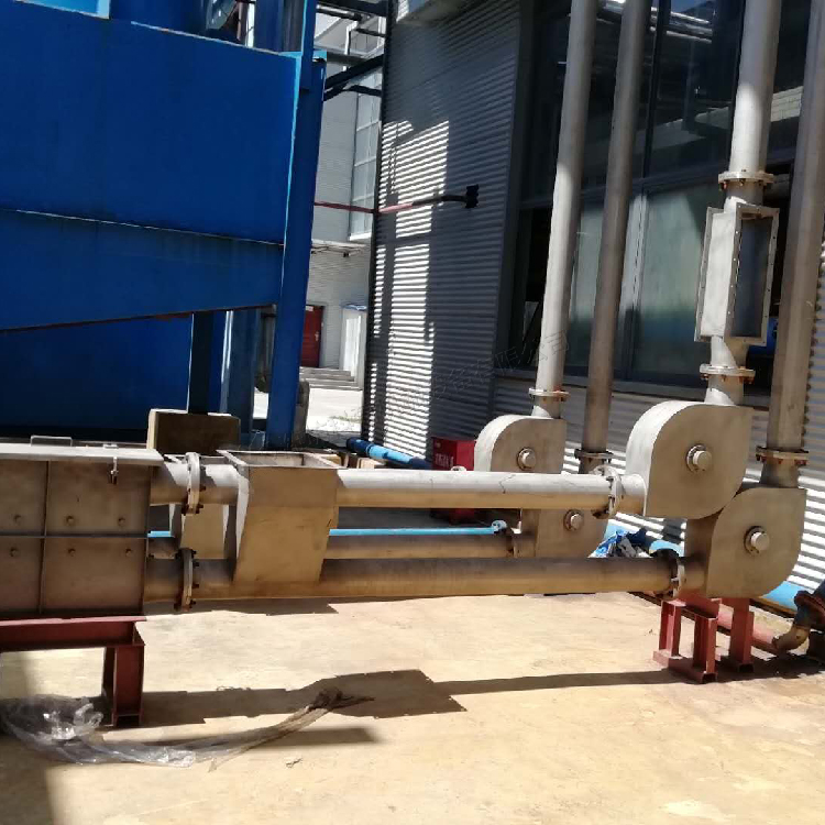 碳酸氢铵密闭管链输送之路，无尘密封输送设备，科磊碳酸氢铵管链输送机 第2张